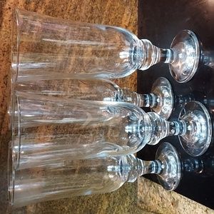 Vintage Pilsner Glasses Set Of 4